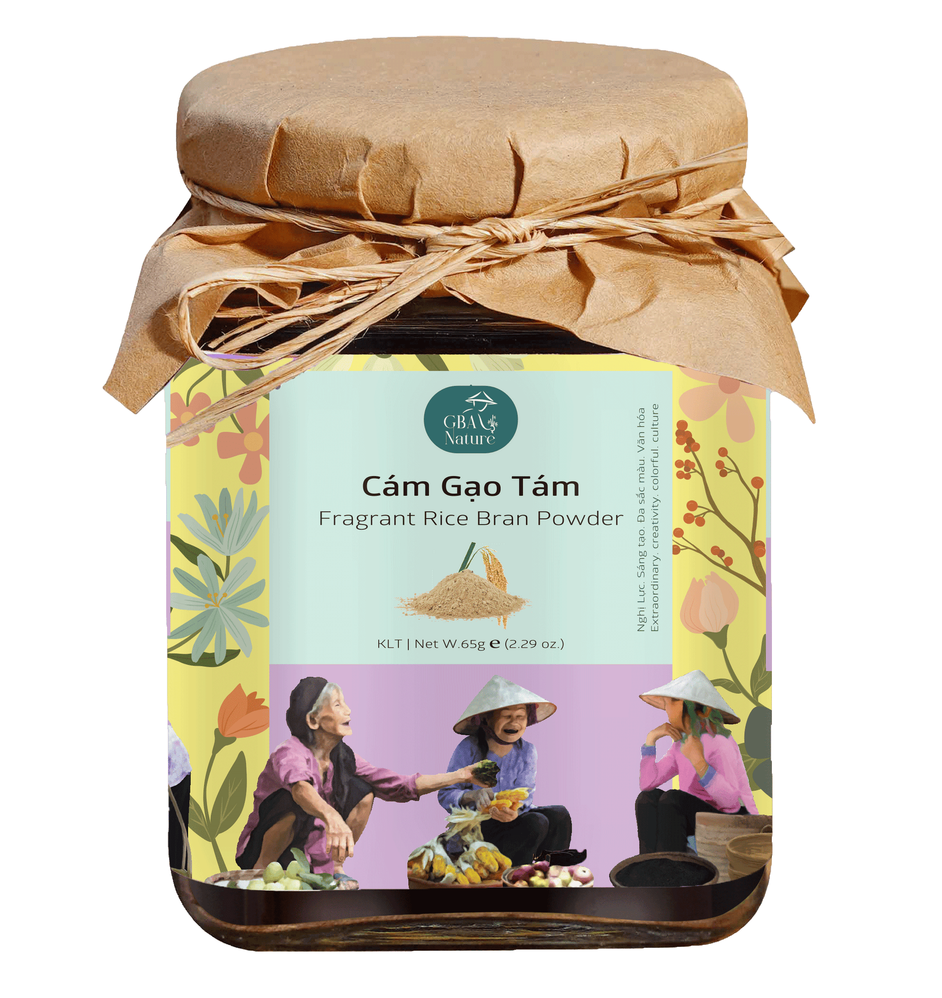 Fragrant Rice Bran Powder GBA Nature