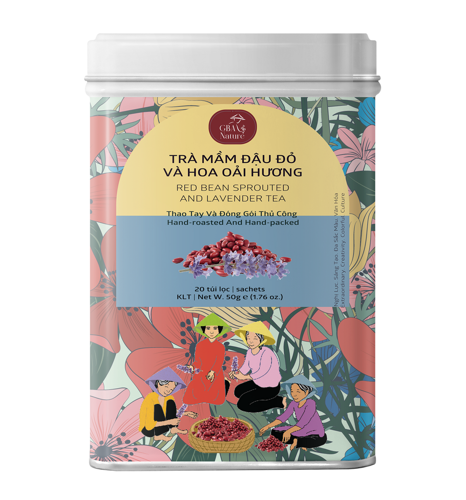 Red Bean Sprouted And Lavender Tea – GBA Nature