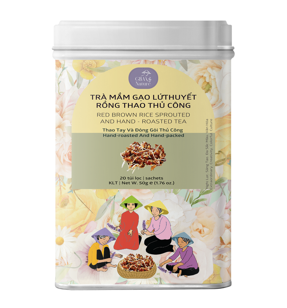 Red Brown Rice Sprouted And Hand-Roasted Tea – GBA Nature