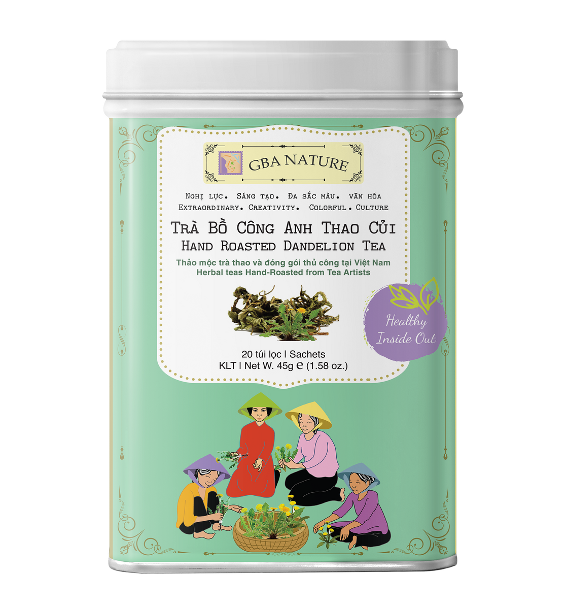 Hand Roasted Dandelion Tea – GBA Nature
