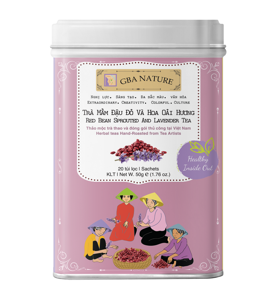 Red Bean Sprouted And Lavender Tea – GBA Nature