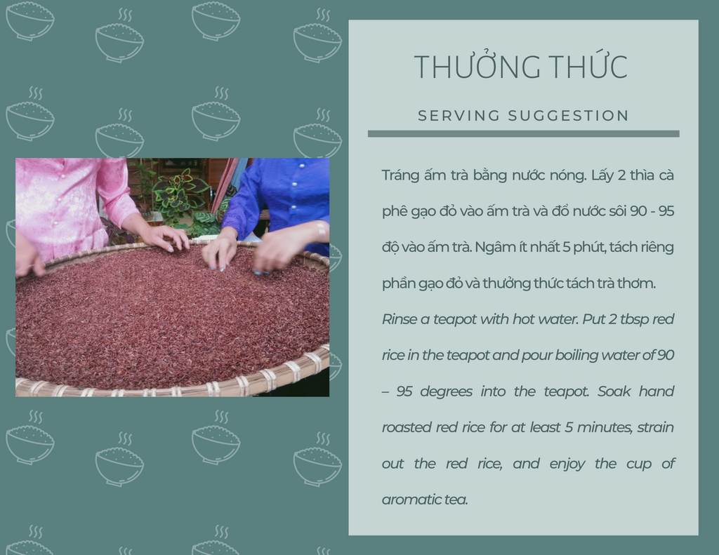 Red Brown Rice Hand - Roasted Tea – GBA Nature