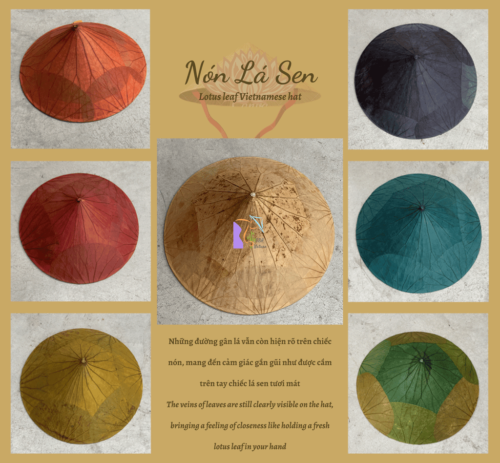 Lotus Leaf Vietnamese Hat GBA Nature